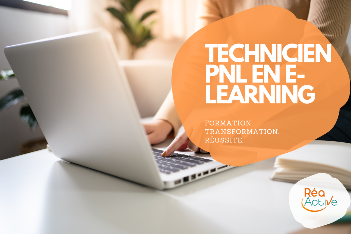visuel technicien PNL en e-learning Formation technicien PNL en ligne avec Réa-Active, centre de formation professionnel en PNL